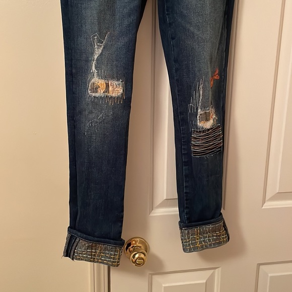 Charlie B Patchwork Jeans - Picture 3 of 12